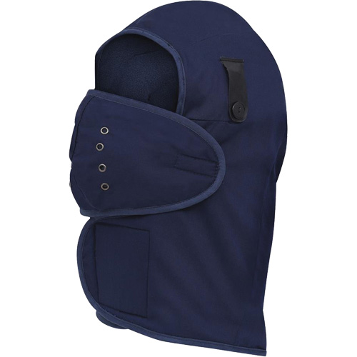 565N Long-Necked Hardhat Liner, Fleece Lining, One Size, Navy Blue Meunier Outillage Industriel