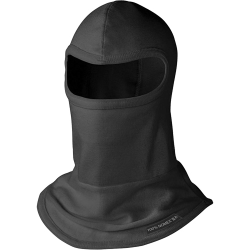 C214BK Cagoule &agrave; un trou en tricot moyen, Noir, Nomex Meunier Outillage Industriel