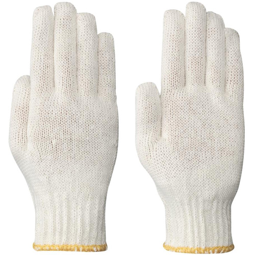 541 Gants doubl&eacute;s en tricot, Poly/coton, Grand Meunier Outillage Industriel