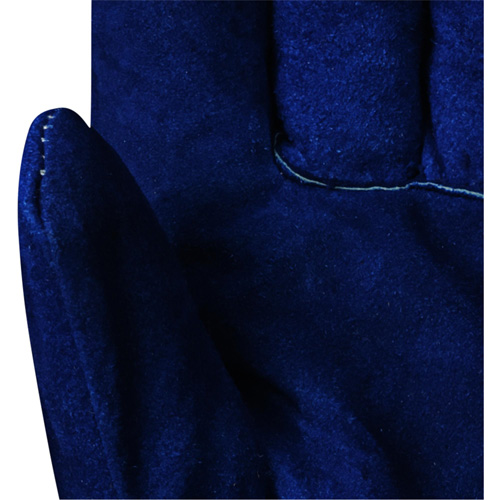 630 Gants d'appareilleur isol&eacute;s bleus, Taille unique, Paume en Cuir de vache refendu, Doublure en Boa Meunier Outillage Industriel