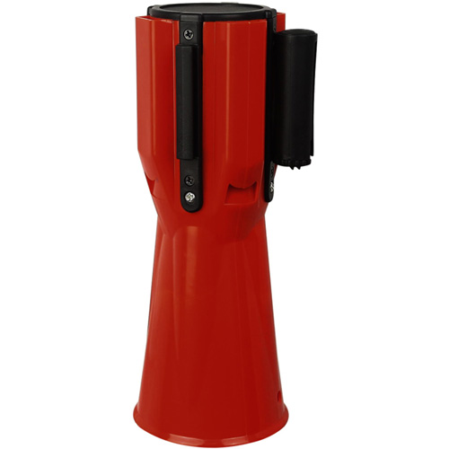 2308 Traffic Cone Topper with 10' Barricade Tape Meunier Outillage Industriel