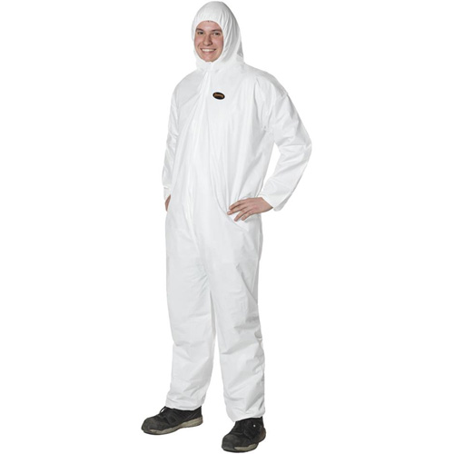 2055 Combinaison jetable, Petit, Blanc, Micropore Meunier Outillage Industriel