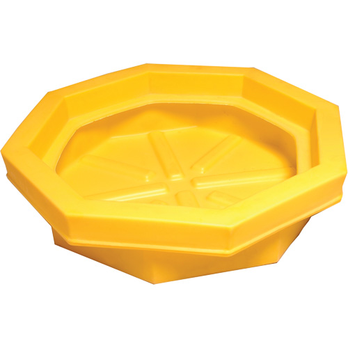 Ultra-Drum Tray sans grille, 32" lo x 32" la x 8,1" h, Cap. de d&eacute;versement 22,8 gal. US Meunier Outillage Industriel