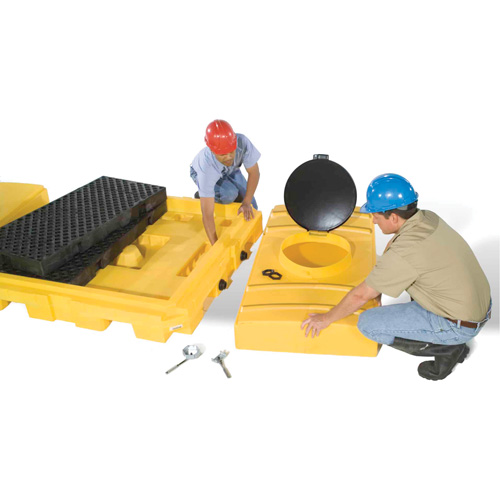 R&eacute;servoir dexpansion pour Ultra-Modular IBC Spill Pallets Meunier Outillage Industriel