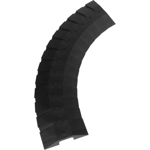 Medium Ultra-Sidewinder Cable Protection System&reg; with Endcaps, 33" x 9.8" x 1.4", 260 lbs. (0.13 tons) Meunier Outillage Industriel