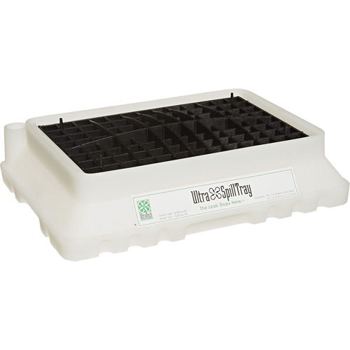 P2 Ultra-Spill Tray, 17" lo x 12" la x 4" h, Cap. de d&eacute;versement 1,8 gal. US Meunier Outillage Industriel