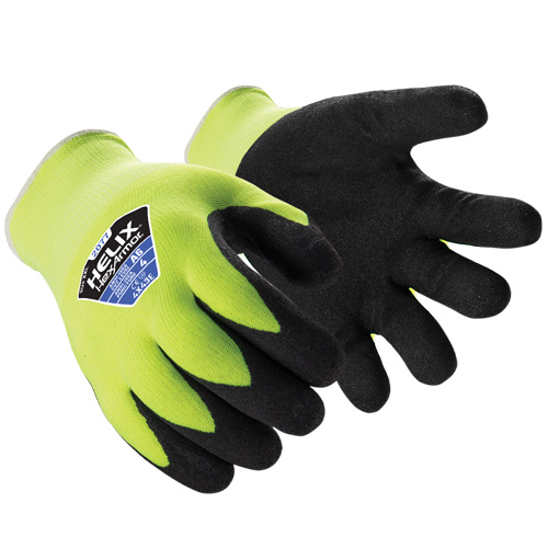 Helix&reg; Cold Weather 2077 Cut-Resistant Gloves, Size 6/X-Small, 13 Gauge, Nitrile Coated, Fibreglass/Acrylic Shell, ASTM ANSI Level A6 Meunier Outillage Industriel
