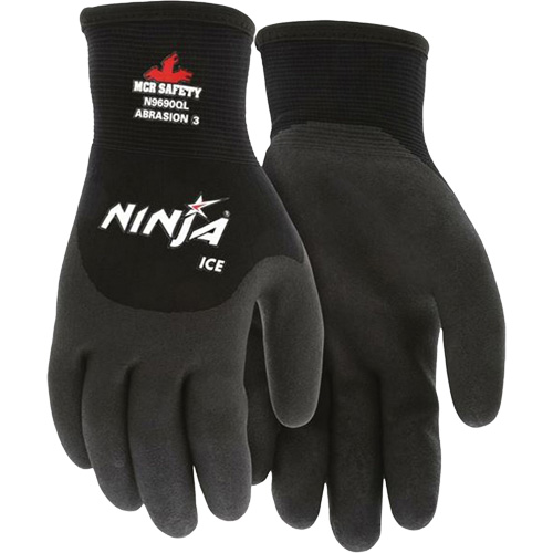 Gants dhiver isol&eacute;s Ninja Ice, Moyen, R&ecirc;vetement HPT, Calibre 15, Enveloppe en Nylon Meunier Outillage Industriel