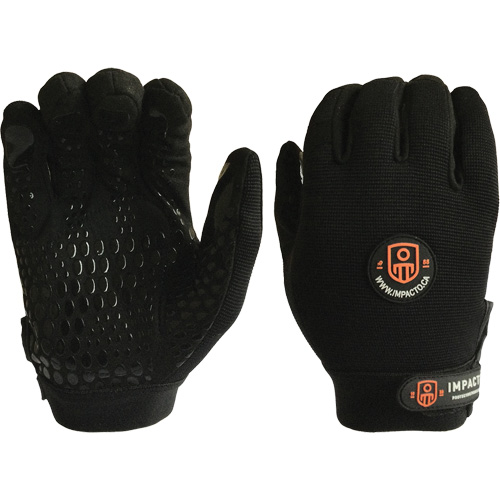 Gants de m&eacute;canicien anti-chocs, 7/Petit, Paume en Synth&eacute;tique/Su&egrave;de, Poignet &eacute;lastique/Boucle et crochet Meunier Outillage Industriel