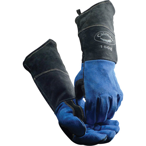 Caiman&reg; Welder's Gloves, Split Cowhide, Size Large Meunier Outillage Industriel