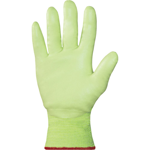 Gants haute visibilit&eacute; r&eacute;sistants &agrave; la coupe S21TXUGFN, Taille 5/2T-petit, Calibre 21, Rev&ecirc;tement Nitrile, Enveloppe en TenActiv, ASTM ANSI niveau A9 Meunier Outillage Industriel