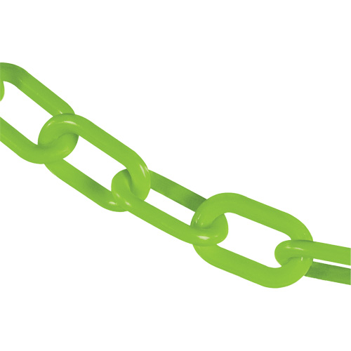 Heavy-Duty Plastic Safety Chain, Green Meunier Outillage Industriel