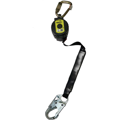Limiteur de chute personnel Scorpion TurboLite+ Miller, 9', Sangles, Stationnaire Meunier Outillage Industriel