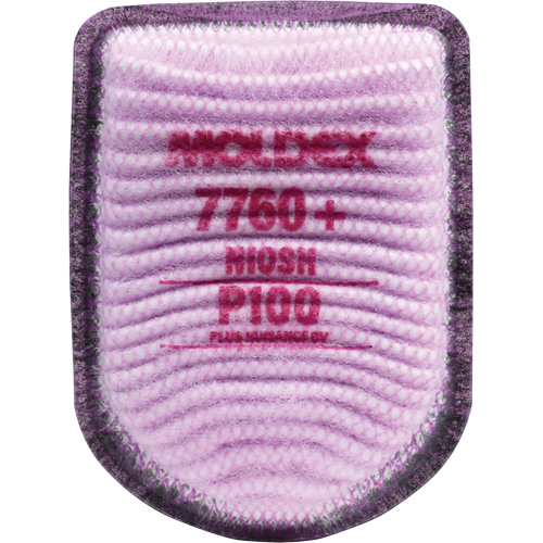 Semi-Rectangular Respirator Filter with IonicAir Filtration Technology, Particulate Filter with Nuisance Vapour Relief, Organic Vapour/P100+ Meunier Outillage Industriel