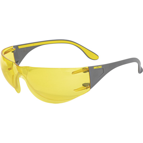 Adapt Safety Glasses, Amber Lens, Anti-Fog/Anti-Scratch, ANSI Z87+/Meets/Exceeds CSA Z94.3 Meunier Outillage Industriel