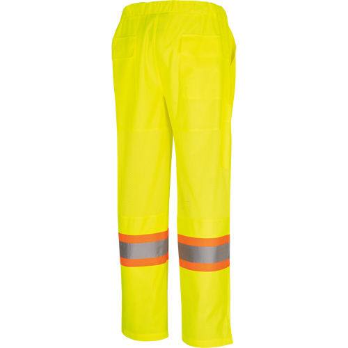 5999PW Pantalon de s&eacute;curit&eacute; routi&egrave;re pour femmes, Polyester, T-petit, Jaune lime haute visibilit&eacute; Meunier Outillage Industriel