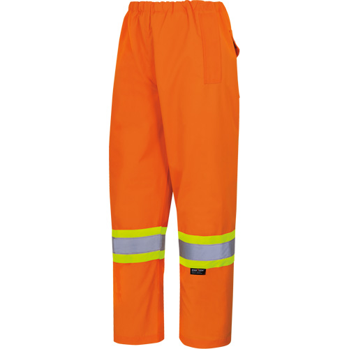 5586 450D Waterproof Safety Pants, Polyester/Polyurethane, 4X-Large, High Visibility Lime-Yellow Meunier Outillage Industriel
