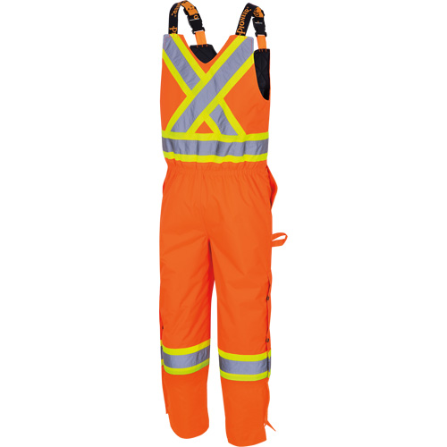 5040 Combinaisons de s&eacute;curit&eacute; matelass&eacute;e imperm&eacute;able, Polyester, Petit, Orange haute visibilit&eacute; Meunier Outillage Industriel