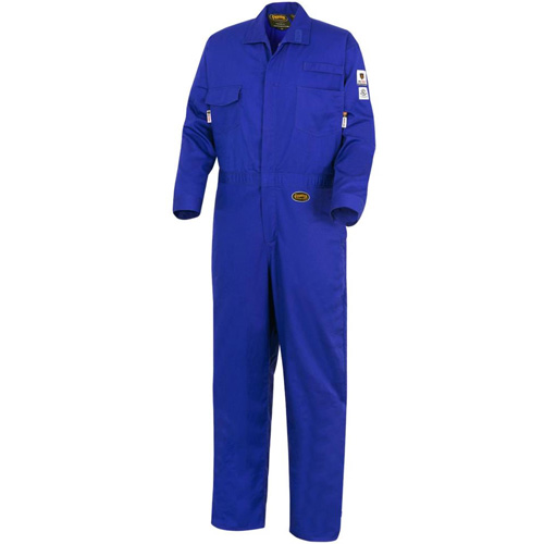 7779T Combinaisons ignifuges r&eacute;sistants aux arcs &eacute;lectriques 88/12 FR-Tech, Taille 40 (grand taille), Bleu royal, 10 cal/cm² Meunier Outillage Industriel
