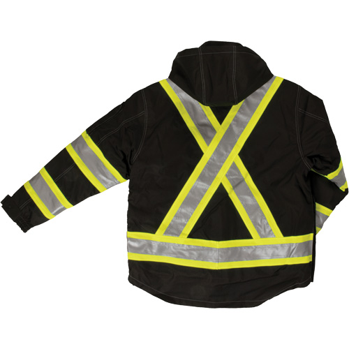 Ripstop 4-in-1 Safety Jacket, Polyester, Black, Small Meunier Outillage Industriel