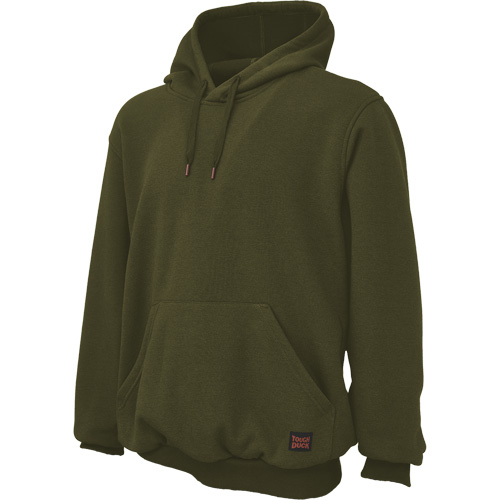 Water Repellent Fleece Pullover Hoodie, Men's, 2X-Large, Green Meunier Outillage Industriel