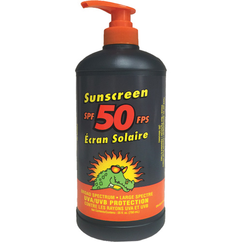Sunscreen, SPF 50, Lotion Meunier Outillage Industriel