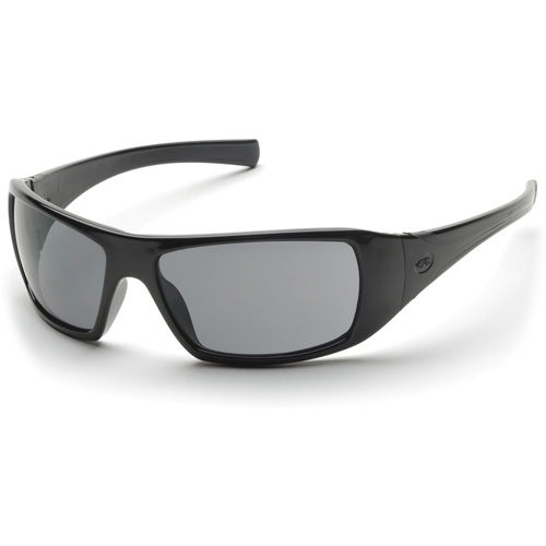 Lunettes de s&eacute;curit&eacute; &agrave; monture compl&egrave;te Goliath, Lentille Gris, Polaris&eacute;, ANSI Z87+/R&eacute;pond ou surpasse la norme CSA Z94.3 Meunier Outillage Industriel