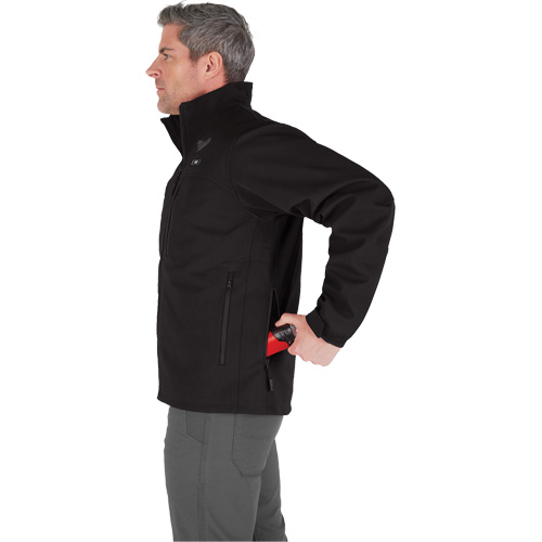 M12 Heated Toughshell Jacket with Battery, Men's, Small, Black Meunier Outillage Industriel