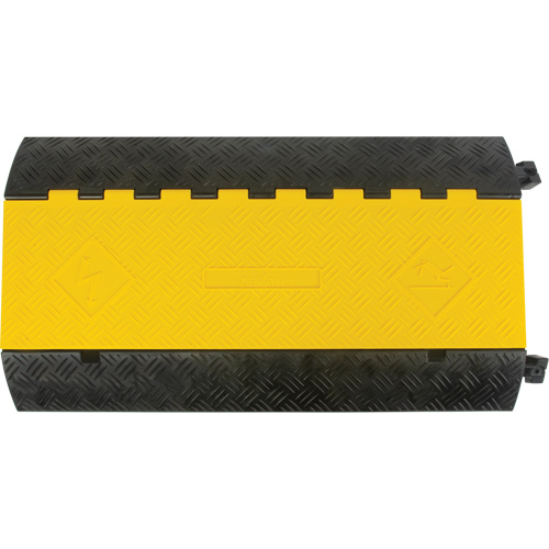 Protecteur de c&acirc;bles en polyur&eacute;thane, 3 canaux, 35,43" lo x 19,69" la x 3" h Meunier Outillage Industriel