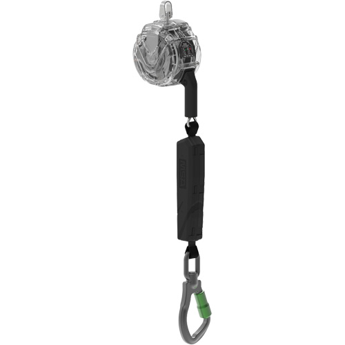 V-TEC ALTAKS Personal Fall Limiter-Cable, 10', Galvanized Steel, Swivel Meunier Outillage Industriel