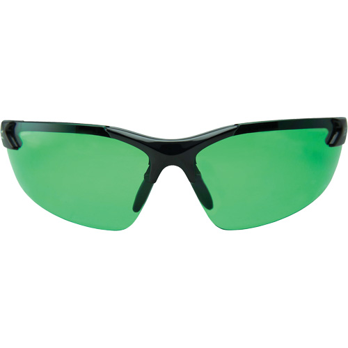 Zorge G2 Safety Glasses, Green Lens, Anti-Scratch, ANSI Z87+/MCEPS GL-PD 10-12/Meets/Exceeds CSA Z94.3 Meunier Outillage Industriel