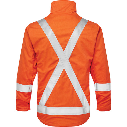 Veste aviateur d'&eacute;t&eacute; Skyline UltraSoft 7 oz., T-Grand, Orange haute visibilit&eacute; Meunier Outillage Industriel