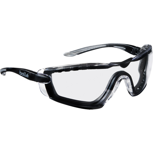 Cobra Hybrid Wraparound Safety Glasses, Clear Lens, Anti-Fog/Anti-Scratch Meunier Outillage Industriel