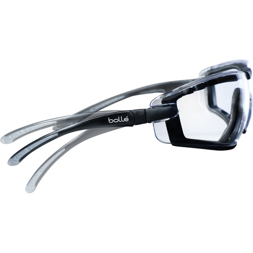 Cobra Hybrid Wraparound Safety Glasses, Clear Lens, Anti-Fog/Anti-Scratch Meunier Outillage Industriel