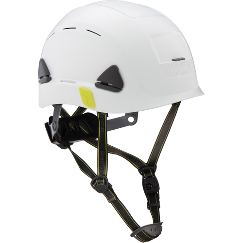 Fibre Metal Climbing Style Safety Helmet, Meets CSA Type 2, Ratchet Suspension, Vented Meunier Outillage Industriel