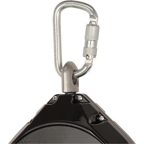 SRL-73302-60LE Self-Retracting Lifeline, 60', Galvanized Steel, Swivel Meunier Outillage Industriel
