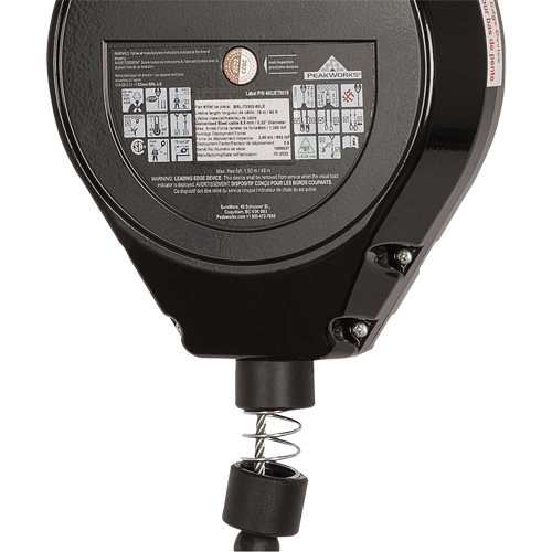 SRL-73302-60LE Self-Retracting Lifeline, 60', Galvanized Steel, Swivel Meunier Outillage Industriel