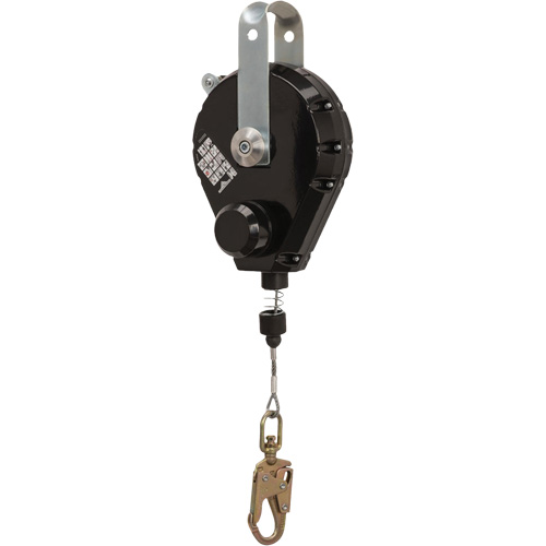 SRL-73303-60 Cable Self-Retracting Lifeline with Recovery, 60', Galvanized Steel, Swivel Meunier Outillage Industriel