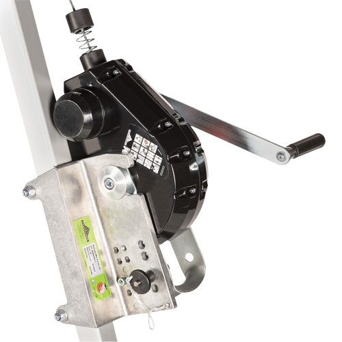SRL-73303-60 Cable Self-Retracting Lifeline with Recovery, 60', Galvanized Steel, Swivel Meunier Outillage Industriel
