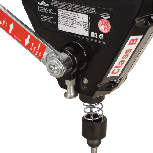 SRL-73303-60 Cable Self-Retracting Lifeline with Recovery, 60', Galvanized Steel, Swivel Meunier Outillage Industriel