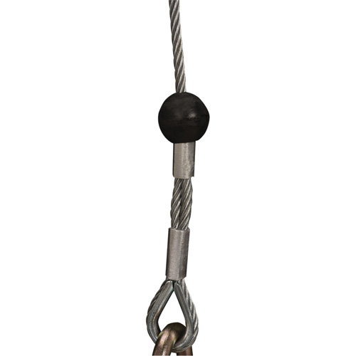 SRL-73303-96 Cable Self-Retracting Lifeline with Recovery, 96', Galvanized Steel, Swivel Meunier Outillage Industriel