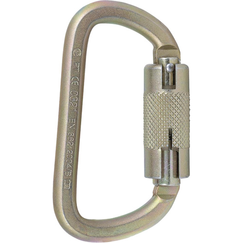 CP-03015-2 Mousqueton zingu&eacute; avec ouverte de portique de 3/4", Acier Meunier Outillage Industriel