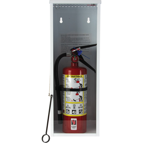 Light-Duty Fire Extinguisher Cabinet, 8" W x 22" H x 6" D Meunier Outillage Industriel
