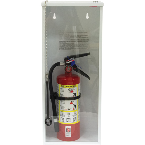 Light-Duty Fire Extinguisher Cabinet, 10" W x 24" H x 6" D Meunier Outillage Industriel