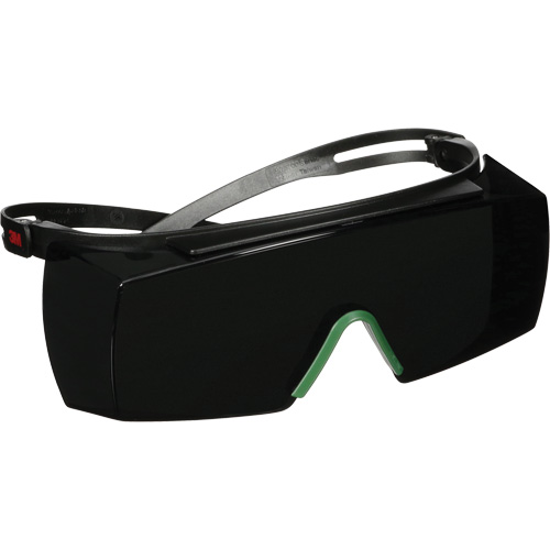 SecureFit 3700 Series Safety Glasses SF3750AS-BLK, Grey/IR 5.0 Lens, Anti-Scratch, ANSI Z87+/Meets/Exceeds CSA Z94.3 Meunier Outillage Industriel