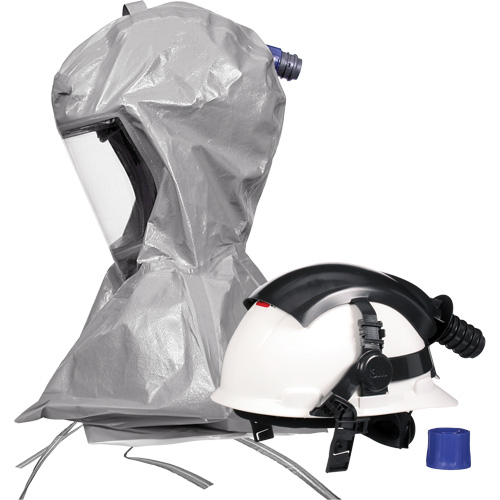Versaflo S-Series Hood Assembly S-867 with Sealed Seams Inner Shroud & Hardhat, Standard, Hard Top, Single Shroud Meunier Outillage Industriel