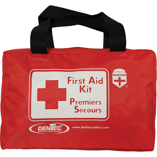 Trousse de premiers soins Shield, R&eacute;pond ou surpasse la norme CSA Z1220-24 type 3 environnements &agrave; haut risque, Moyen (26-50 travailleurs) Meunier Outillage Industriel