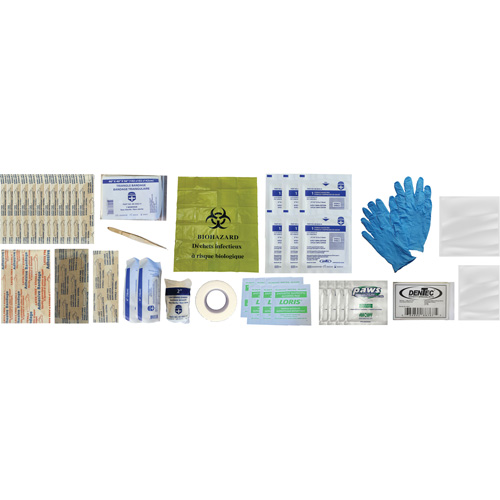 Trousse de premiers soins Shield, R&eacute;pond ou surpasse la norme CSA Z1220-24 type 1 individuelle, Personnel (1 travailleur) Meunier Outillage Industriel