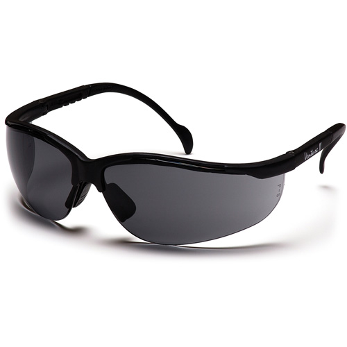 Lunettes de s&eacute;curit&eacute; &agrave; demi-monture Venture II, Lentille Gris, Antibu&eacute;e/Anti-&eacute;gratignures/Antistatique, ANSI Z87+/R&eacute;pond ou surpasse la norme CSA Z94.3 Meunier Outillage Industriel
