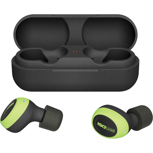Safety Green Free 2.0 Wireless Bluetooth Earbuds Meunier Outillage Industriel